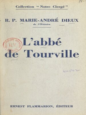 cover image of L'abbé de Tourville, 1842-1903